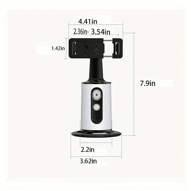 360-rotation-auto-face-tracking-phone-holder-tripod-stand-smart-selfie-stick-fast-face-object-tracking-cameraman-robot-mountkimludkimlud-35561860