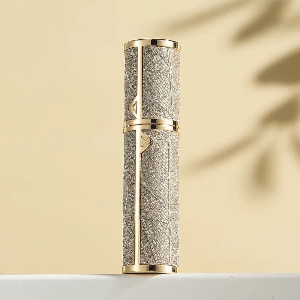 5ml Leather Perfume Atomizer Portable Liquid Cosmetics Containers Traveling Mini Perfume Refillable Bottles Empty Spray