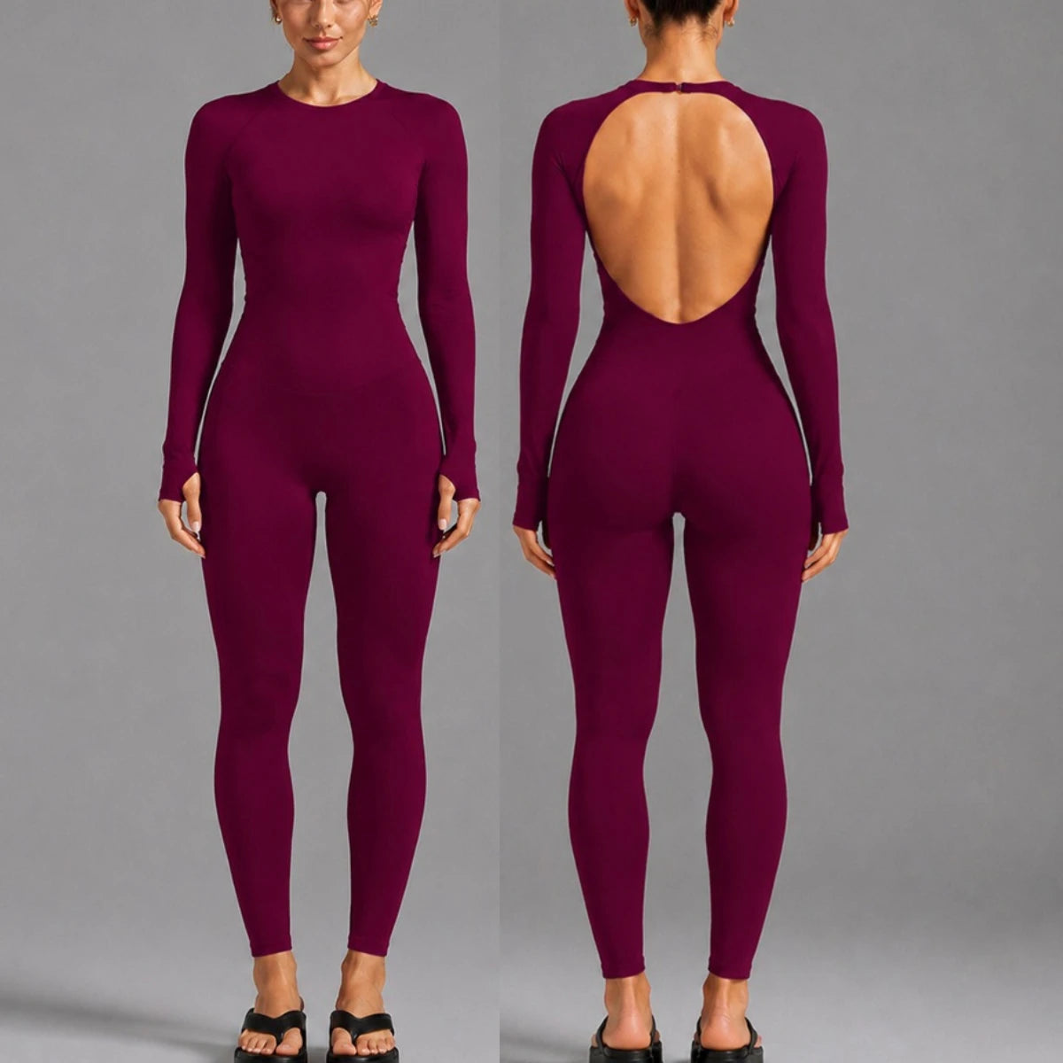 Sports Overall Bodysuit – Seamless – Nylon Elastane | KIMLUD