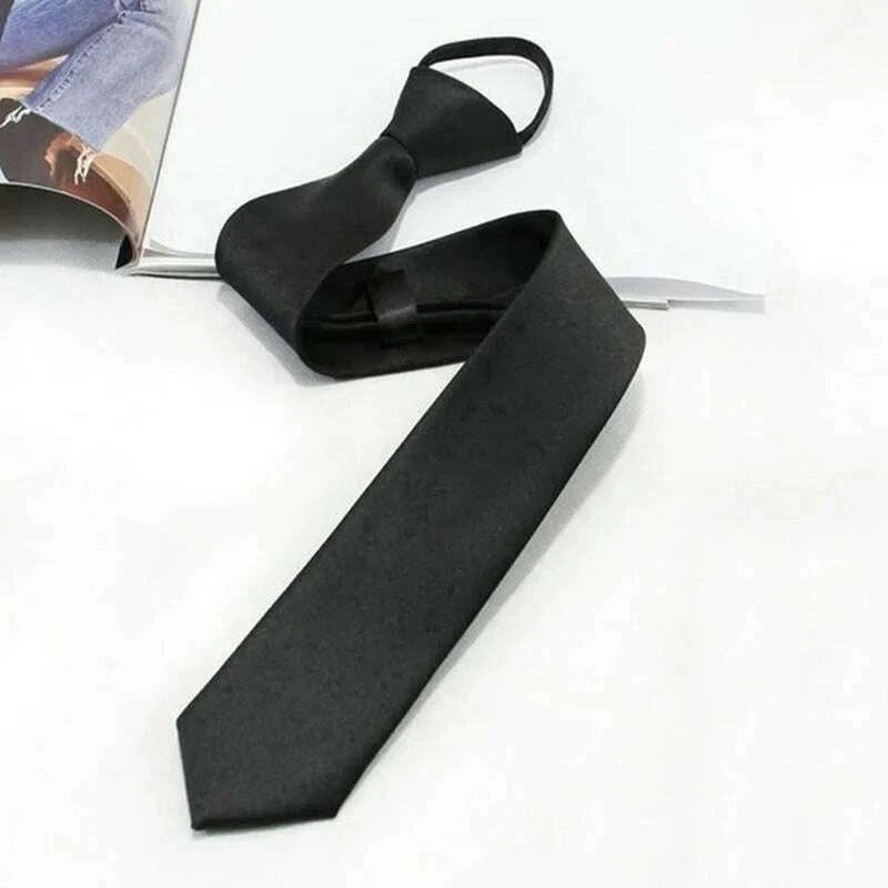 black-simple-clip-on-tie-security-tie-doorman-steward-matte-funeral-tie-for-men-women-studentskimludkimlud-35575222