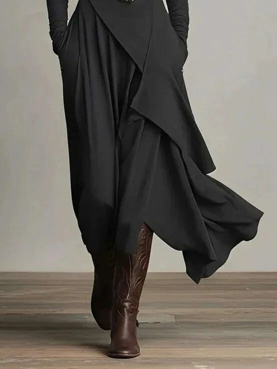irregular-dress-solid-color-long-sleeve-spring-autumn-womens-new-cross-high-neck-long-dress-vestidos-para-mujer-ropa-mujerkimludkimlud-35565182