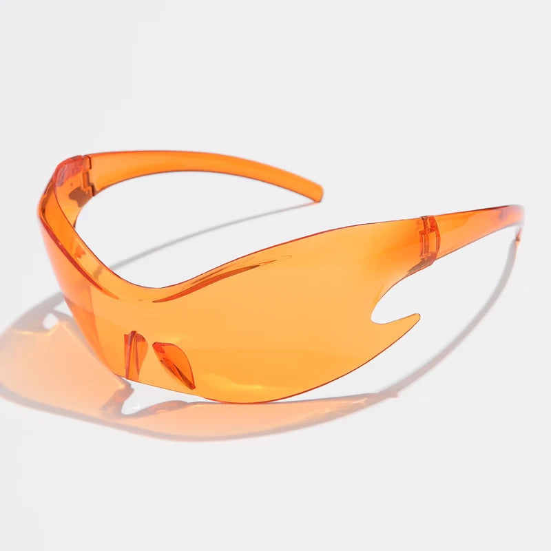 Punk Style Sunglasses UV400 Shield — Black | KIMLUD