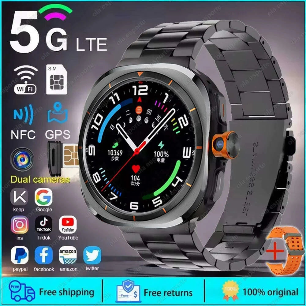 u8-ultra-ios-android-90-smart-watch-men-4g-5g-sim-card-wifi-nfc-gps-compass-32gb-smartwatch-rotating-camera-sport-watch-7-ultrakimlud-womens-fashion-34612100