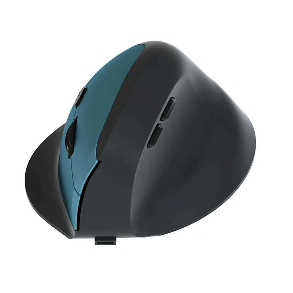 KIMLUD, Vertical Mouse Ergonomic 2.4G Bluetooth 5.2 Mice Wireless Optical Mice Adjustable 1600DPI 6 Buttons for Laptop Computer Desktop, KIMLUD Womens Clothes