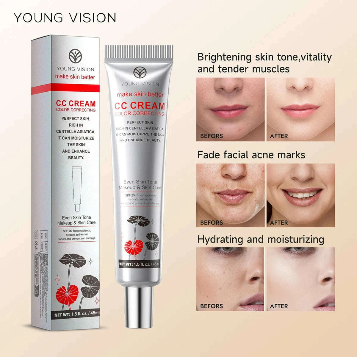 young-vision-2-color-brightening-cc-cream-with-drop-puff-for-easy-use-as-a-makeup-base-and-barrier-creamkimlud-womens-fashion-34598994