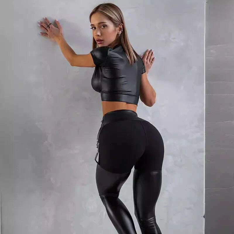 2025-high-waisted-faux-leather-sports-set-for-women-tight-fitting-yoga-outfit-2-piece-fashion-casual-gym-wearkimlud-womens-fashion-34619392