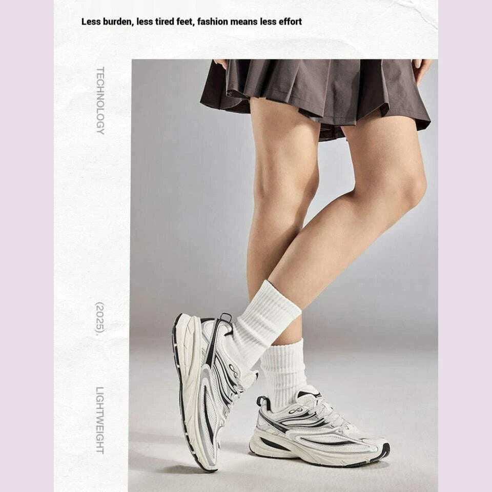 KIMLUD, Xtep Little Basque 2 Casual Shoes for Men 2025 Summer Vintage Breathable Comfortable Non-Slip Durability Sneakers 875219320017, KIMLUD Womens Clothes