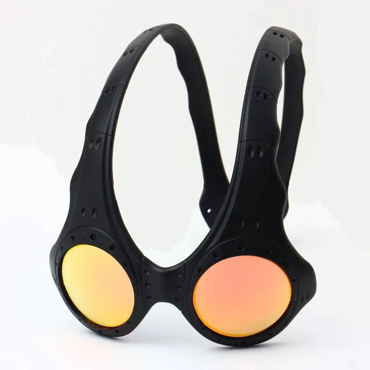 Metal Frame Unisex Sunglasses — Amber Brown | KIMLUD