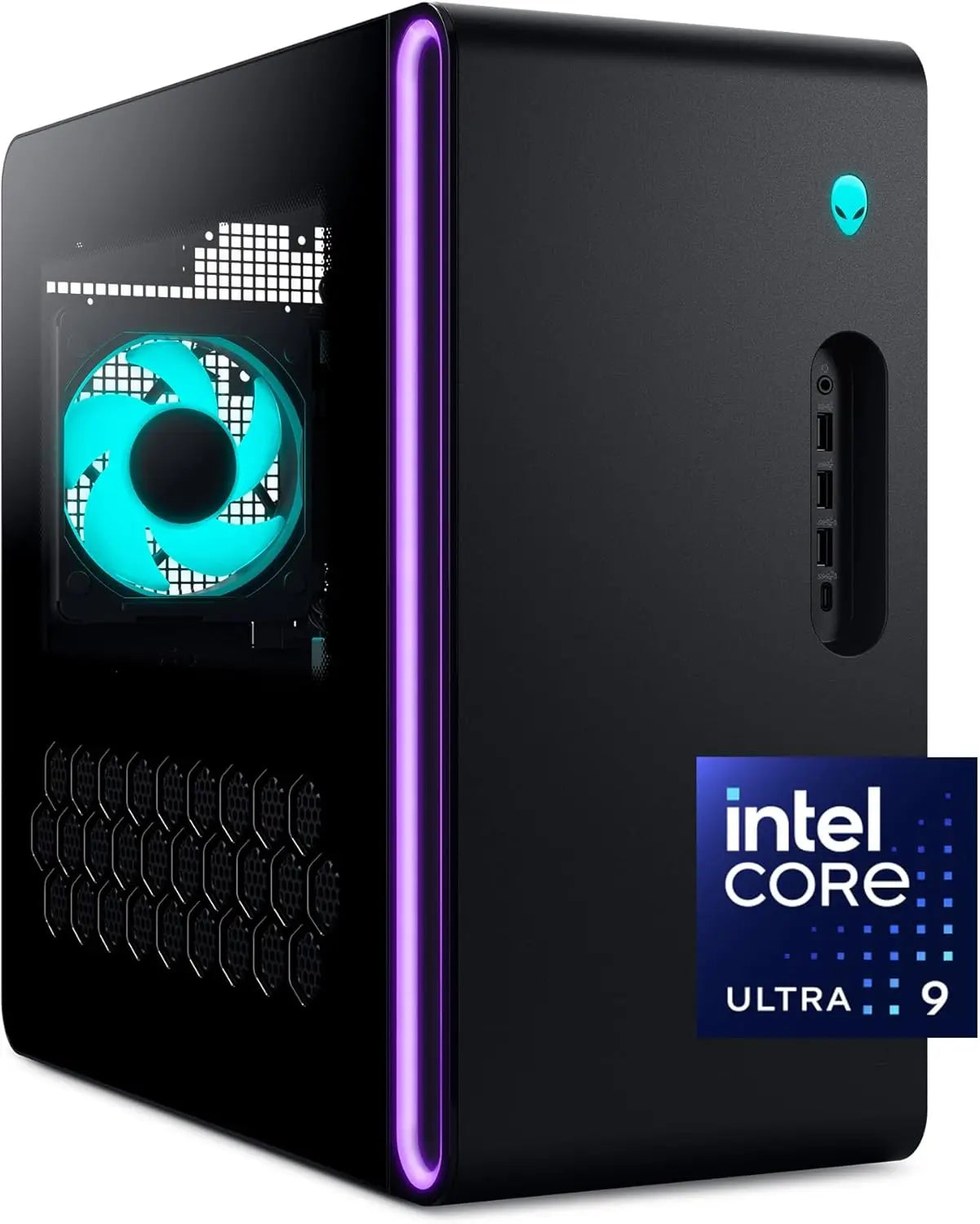 Liquid Cooled RTX 5080 Desktop PC With 32GB DDR5 RAM And 1TB NVMe SSD — Black | KIMLUD
