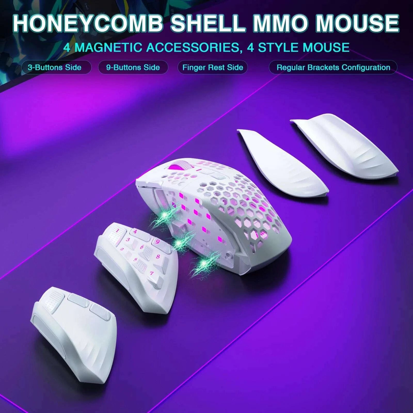 solakaka-sm809-pro-wireless-mmo-gaming-mouse-paw3311-16-side-buttons-24000-dpi-rgb-honeycomb-programmable-macro-wireless-mousekimlud-womens-fashion-34626978