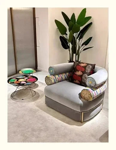 Soft Fancy Unique Sofa Modern Wood Nordic European Puffs Sofa 3 Seater Muebles Para Salas Modernos Living Room Furniture