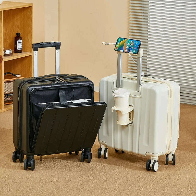 luggage-female-small-18-inches-suitcase-swivel-wheels-male-student-durable-sturdy-thick-password-travel-casekimlud-womens-fashion-34612996