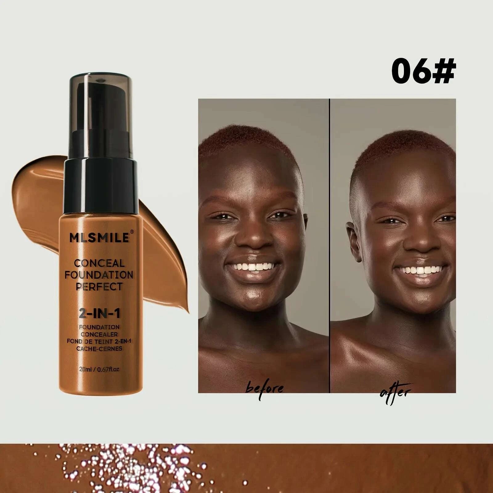 2-in-1-oil-control liquid-foundation-and-conceal-full-coverage-long-lasting-waterproof-hydrating-and-brightening-concealerkimlud-womens-fashion-34598815