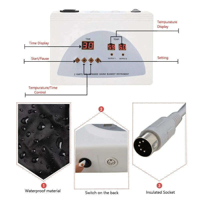 far-infrared-sauna-blanket-body-sculpting-sauna-bag-professional-detox-therapy-anti-aging-beauty-machine-fitness-machine-blackkimlud-womens-fashion-34603085