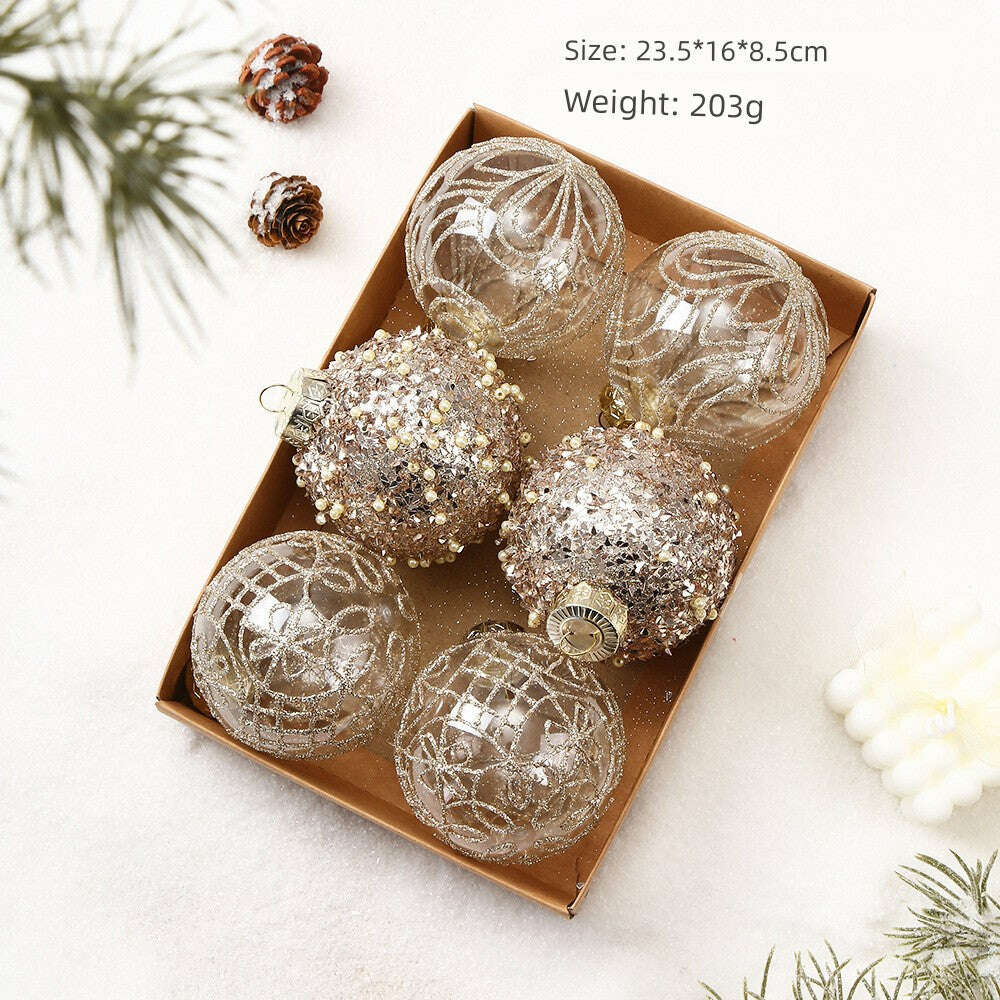 KIMLUD, Christmas Tree 42 Scenes Christmas Decorations, KIMLUD Womens Clothes