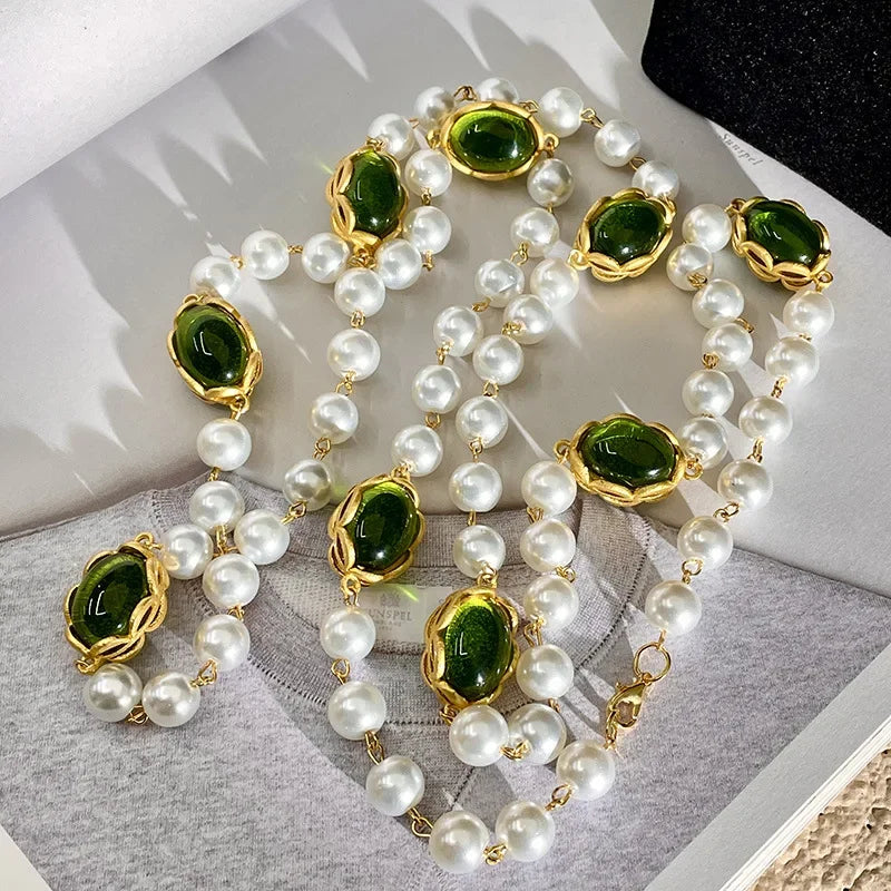 Necklaces – Pearl Necklace – Pearl | KIMLUD