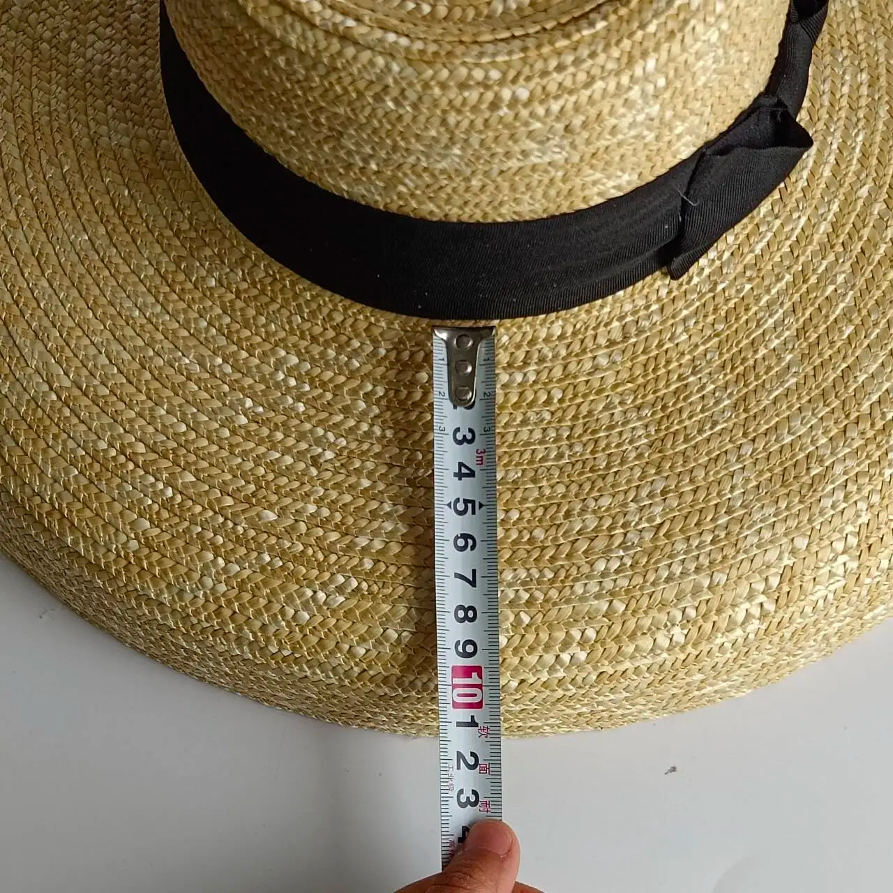 Straw summer hat French elegant ladies seaside travel sun hat Hepburn style wide brim hat 햇빛가리개 모자 모자
