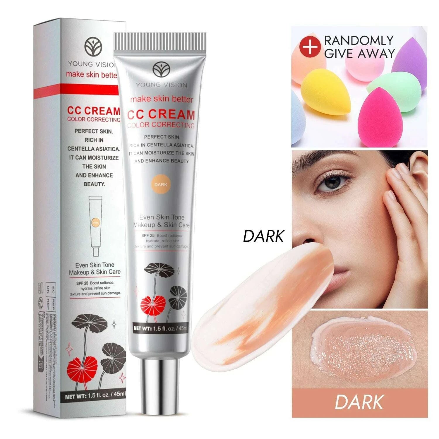 young-vision-2-color-brightening-cc-cream-with-drop-puff-for-easy-use-as-a-makeup-base-and-barrier-creamkimlud-womens-fashion-34598997