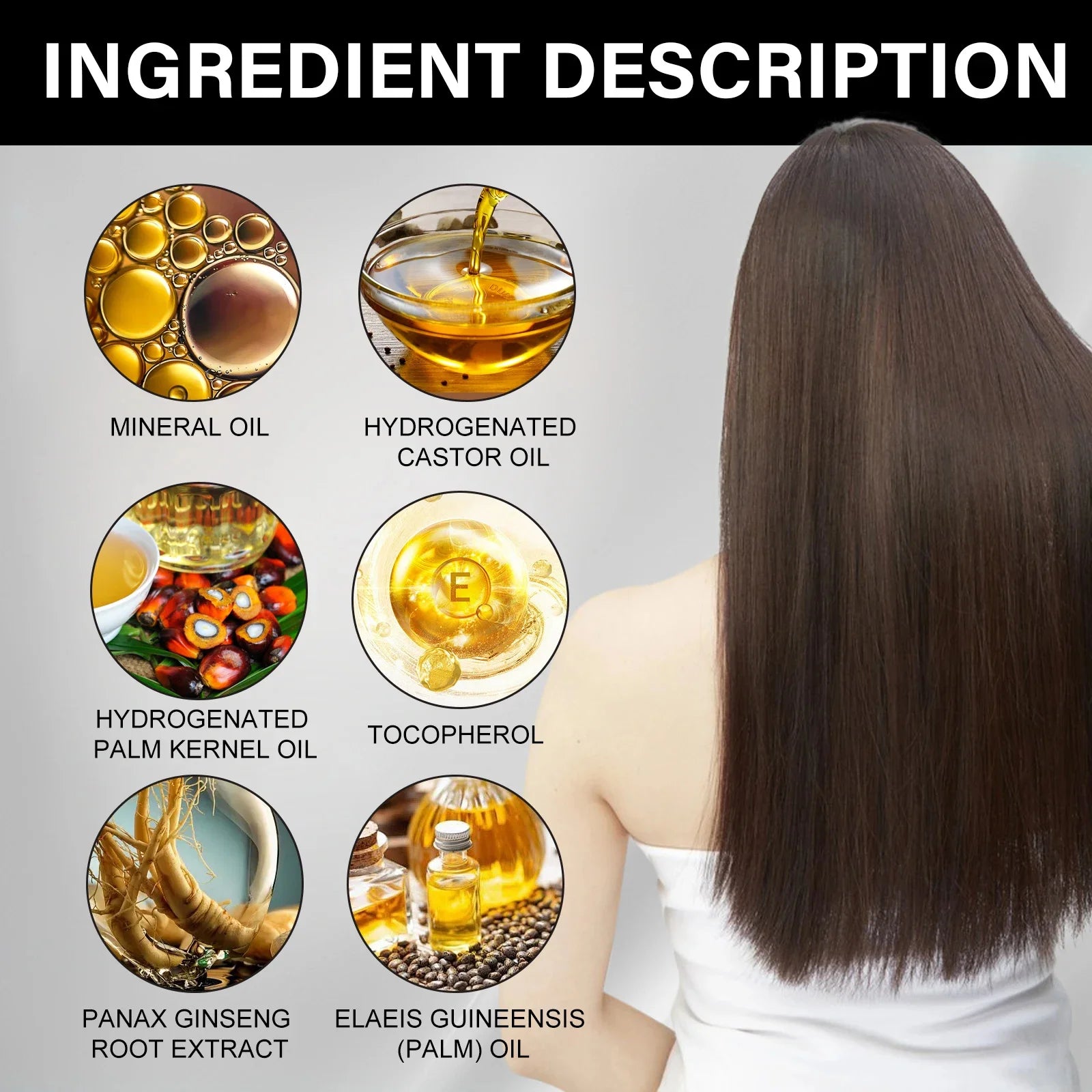 Batana Oil Hair Growth Set Traction Alopecia Treatment Anti-Hair Loss — Golden Amber | KIMLUD