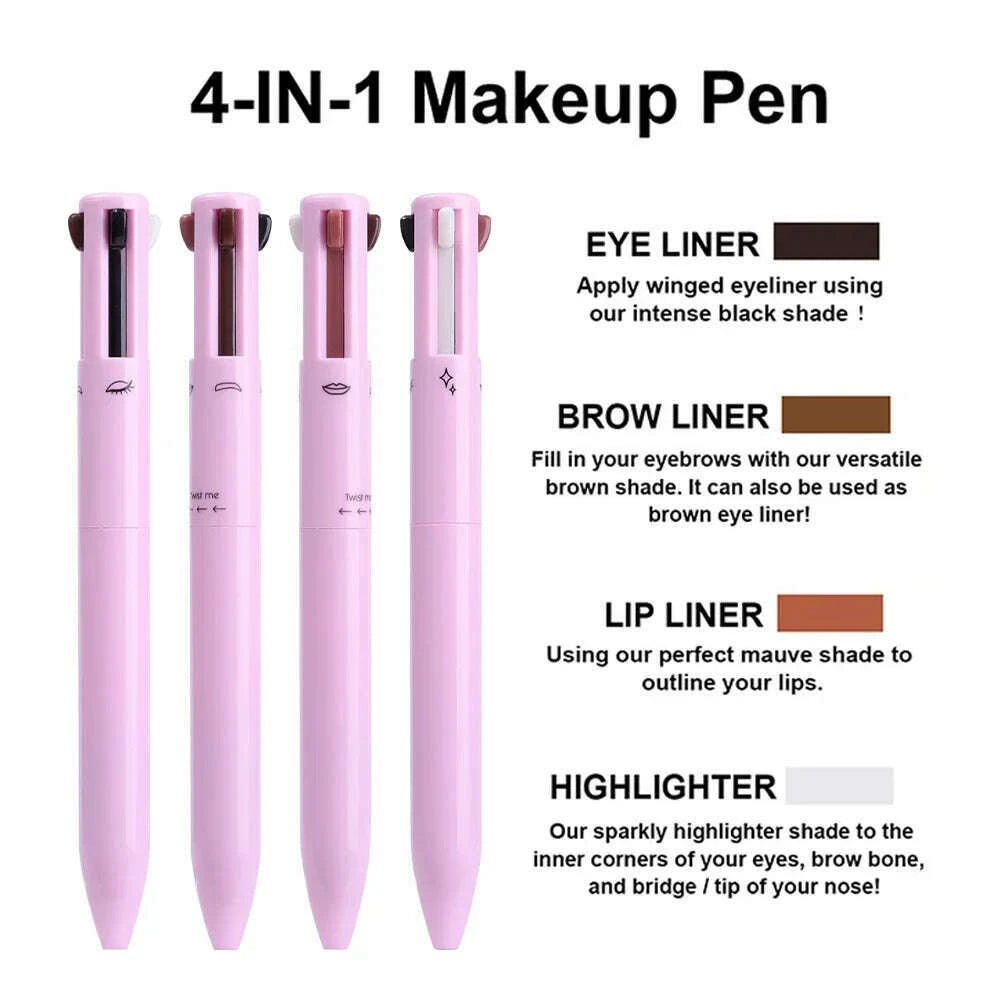 multifunctional-makeup-pen-4-in-1-eyebrow-eyeliner-pencil-lasting-drawing-lip-line-waterproof-sweatproof-highlighter-makeup-tool-kimlud-kimlud-33913210