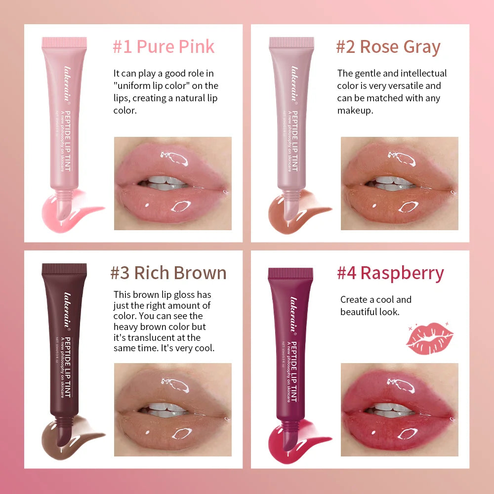 Lip Balm Phone Case Lip Gloss Moisturizing Liquid Lipstick Toast Espresso Raspberry jelly Transparent Lip Glaze