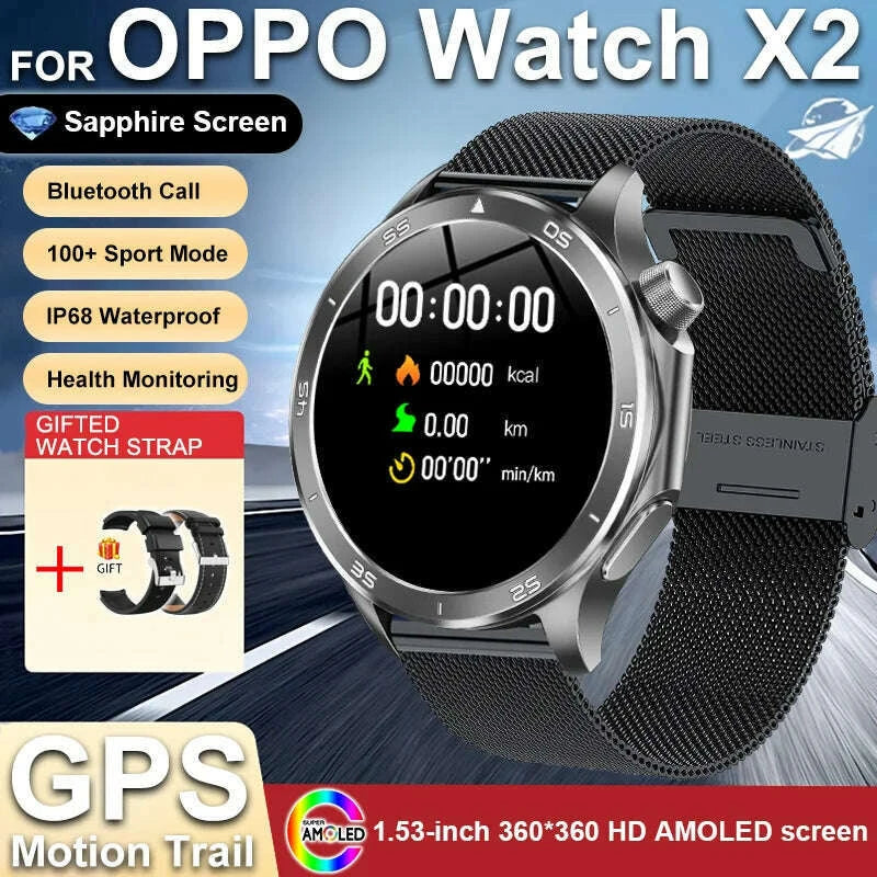 2025-new-oppo-wanch-x2-max-outdoor-sports-men-smartwatch-gps-motion-trajectory-compass-amoled-screen-ip67-waterproof-smart-watchkimlud-womens-fashion-34608912