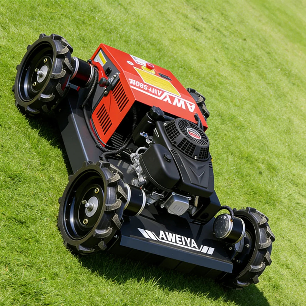 Robot Lawn Mower – Remote Control – Compact Size – Flail Design | KIMLUD