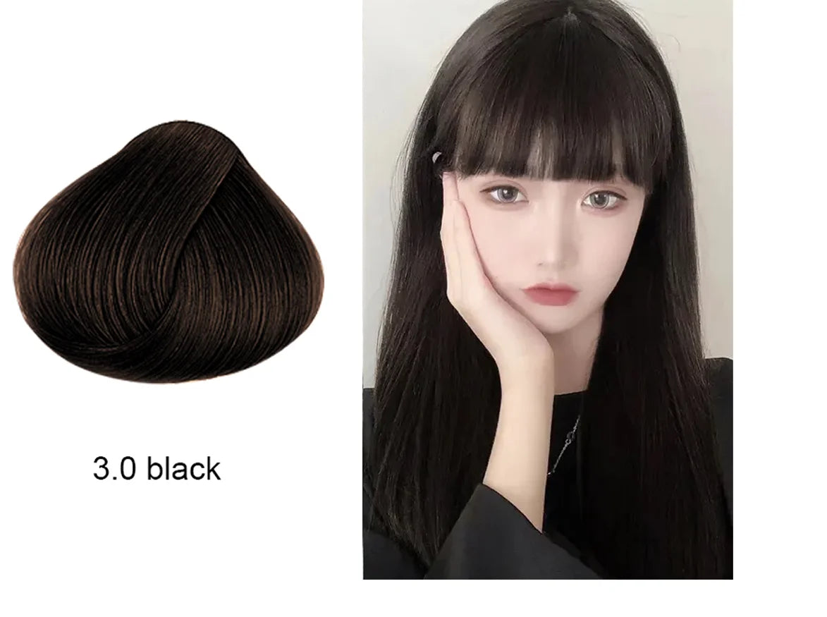 Argan Oil Hair Color Shampoo — Dark Brown | KIMLUD
