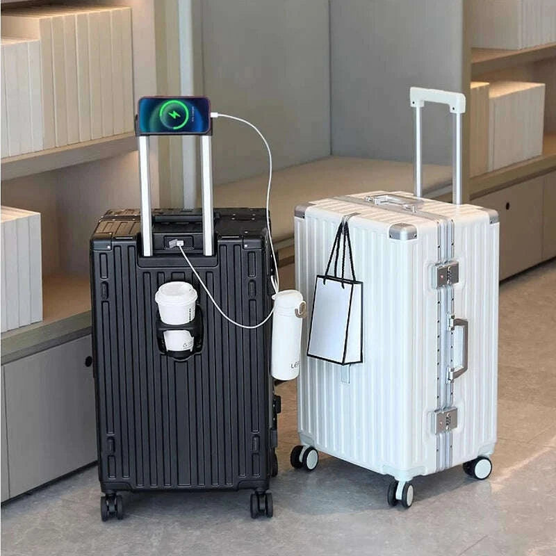 large-capacity-suitcase-30-inch-sturdy-and-durable-abspc-rolling-luggage-aluminum-frame-cabin-trolley-case-20-inch-boarding-boxkimlud-womens-fashion-34625387