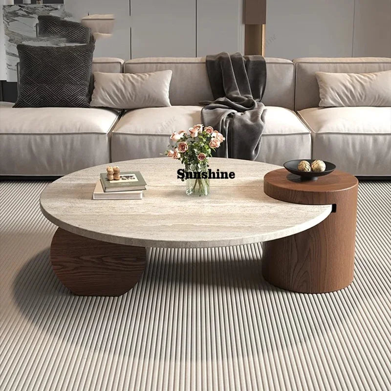 Designer Wood Coffee Table Japanese Modern Nordic Bedroom Coffee Table Minimalist Unique Mesa Auxiliar Entrance Hall Furniture