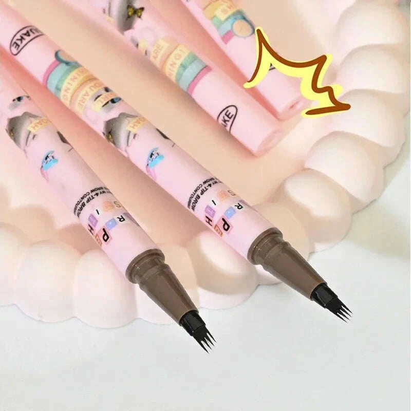 4-colors-eyebrow-pen-waterproof-4-fork-tip-eyebrow-tattoo-pencil-cosmetic-long-lasting-natural-dark-brown-liquid-eye-brow-pencil-kimlud-kimlud-33913374