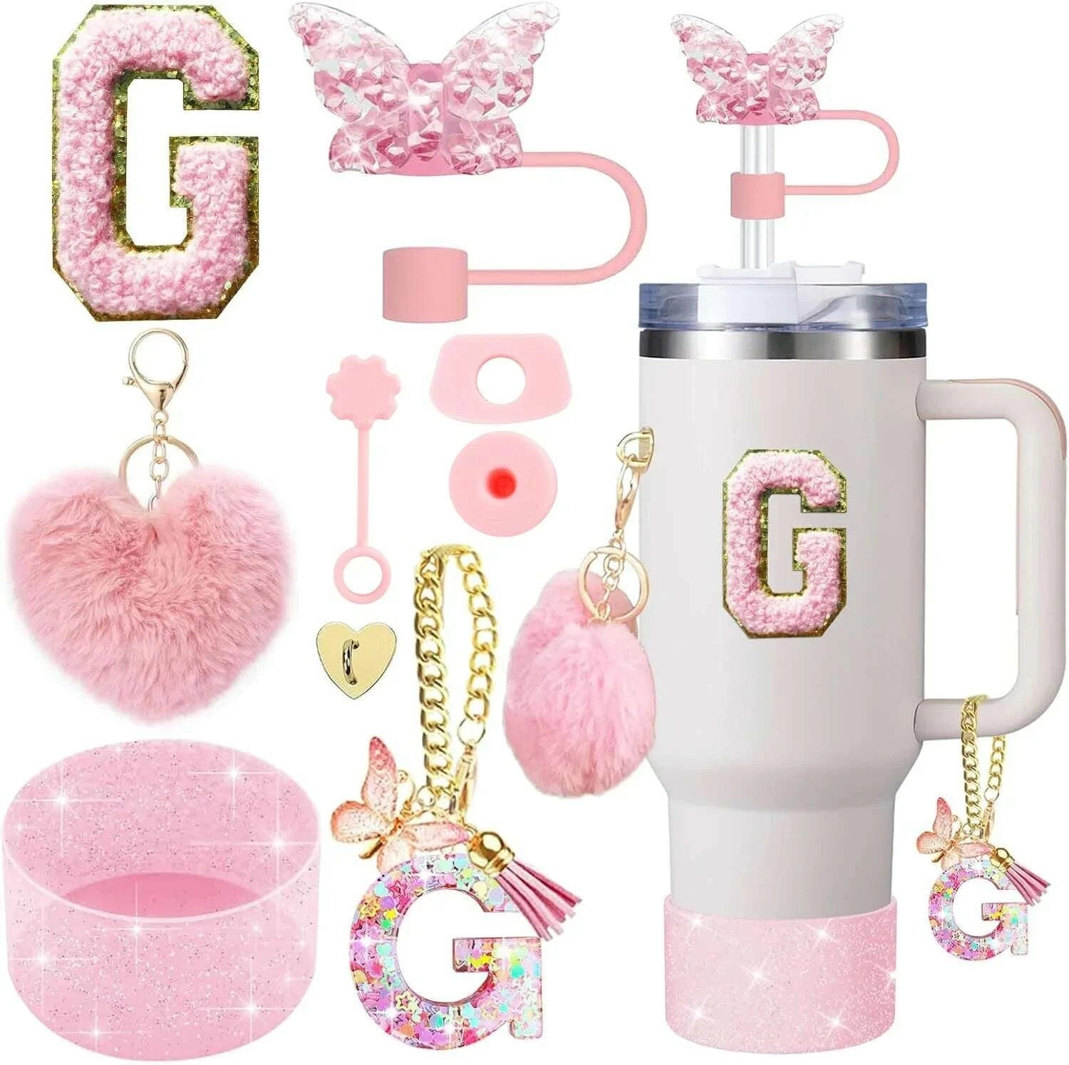 kimlud-9pcs-cup-accessory-set-for-stanley-30oz-40oz-butterfly-straw-cover-cap-silicone-boot-charm-initials-sticker-spill-proof-stopper-kimlud-womens-clothes-34635295