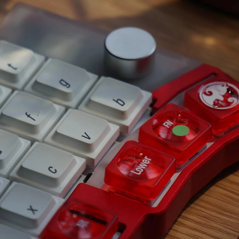 Cornix Wireless Split Mechanical Keyboard Bracket Version Aluminium Case Hot Swap Kit Bluetooth 2Mode Keyboard Ergonomics VIAL