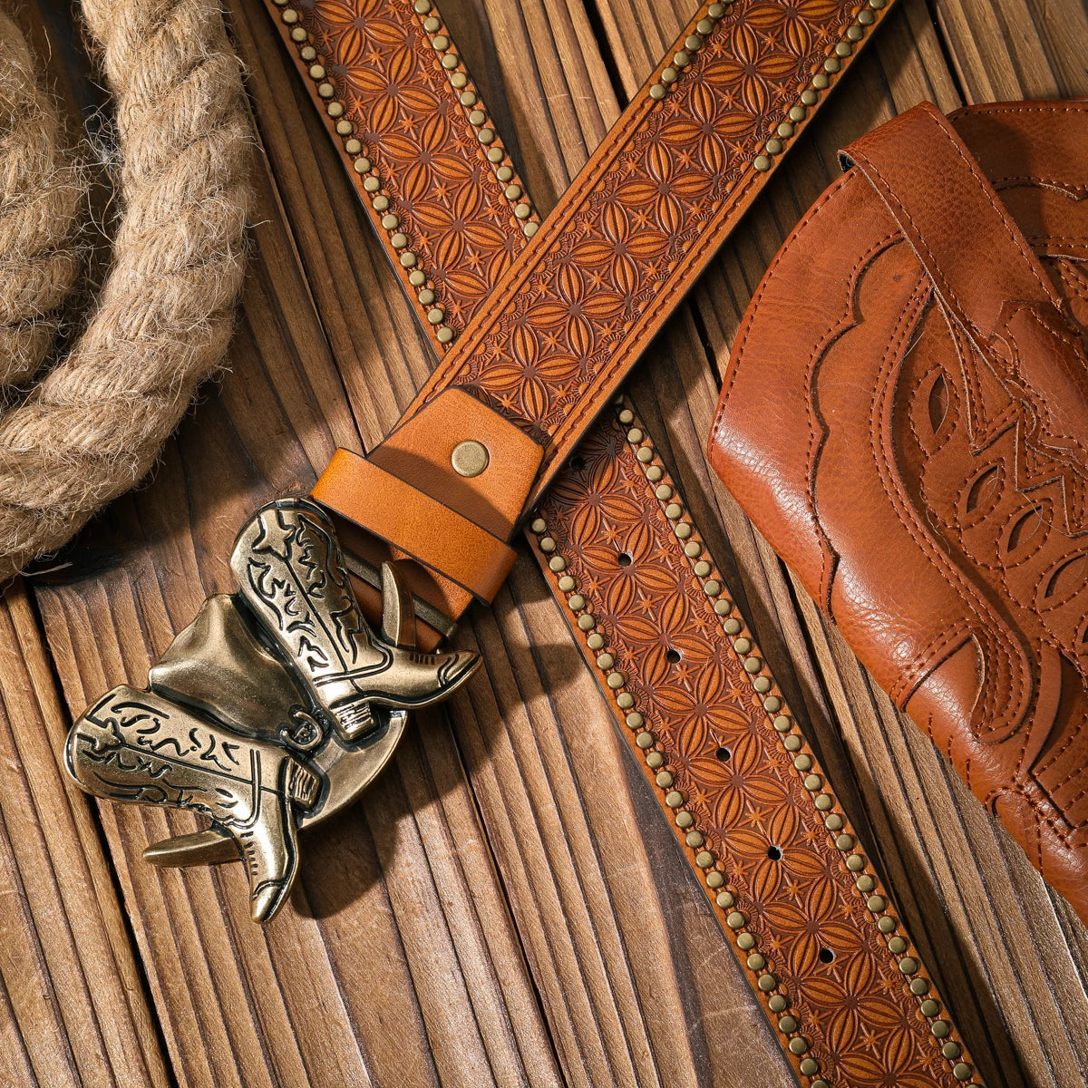Belt – Casual Retro Style – PU Belt – Unisex Waist Accessory | KIMLUD