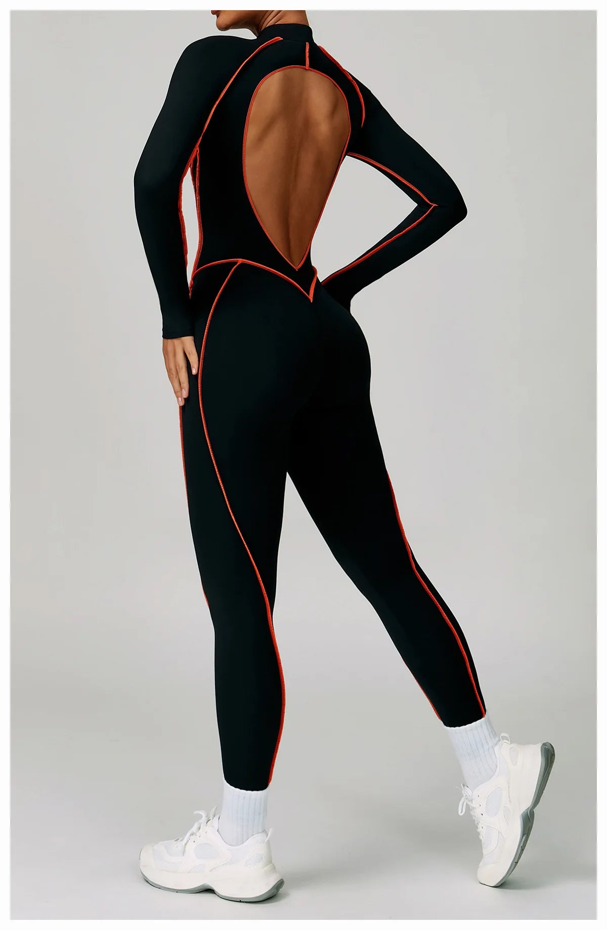 Yoga Bodysuits Women  Breathable Workout Sets Gym Clothes Push Up Fitness Running Sportwear Sexy Zipper Leggings Suit