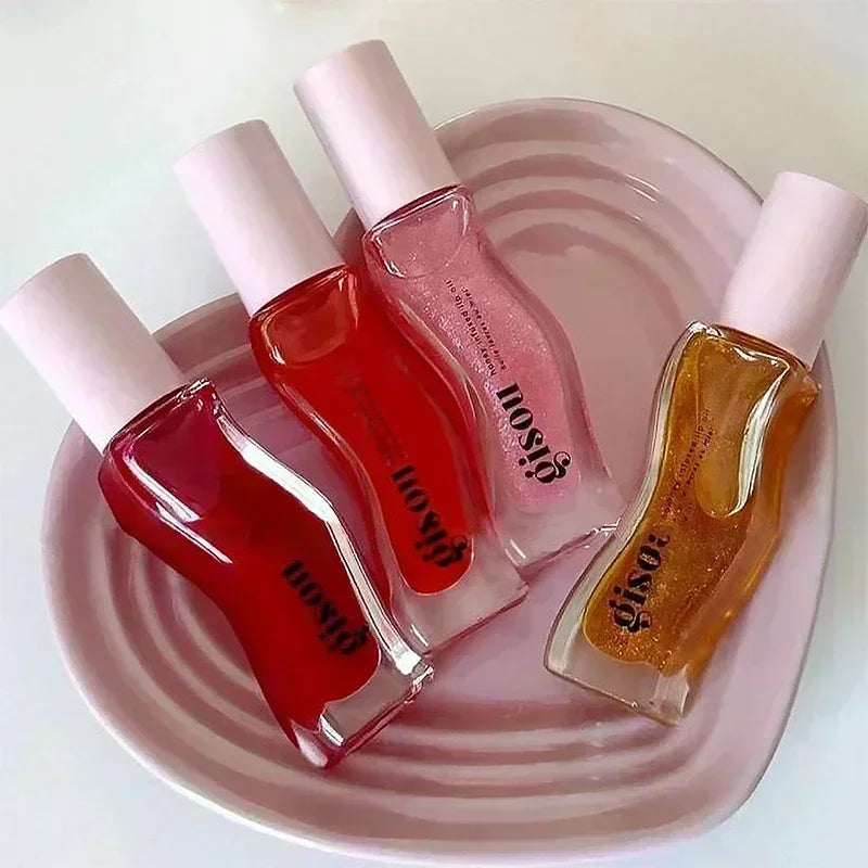 Gisou Moisturizing Watermelon Lip Balm Lip Oil Gloss Care Of The Lips Benetitnt For Lips Plumping Exfoliating Plumping Gloss Oil