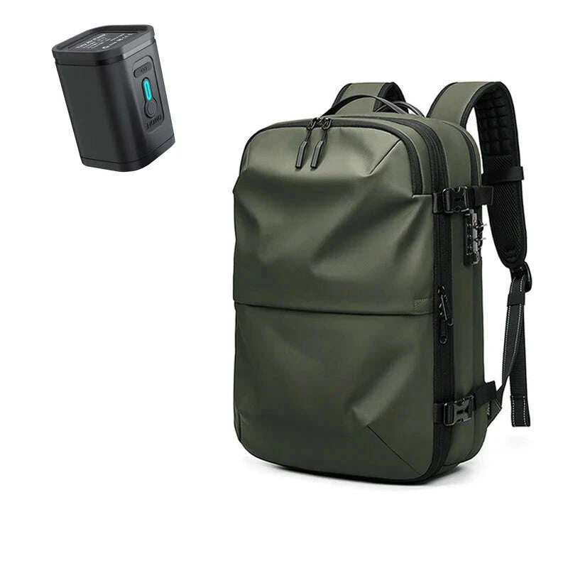 KIMLUD, Men Travel Backpack vacuum compression 17 inch Laptop Backpack Business Large Capacity school Backpack Expanded Hiking backpack, KIMLUD Womens Clothes