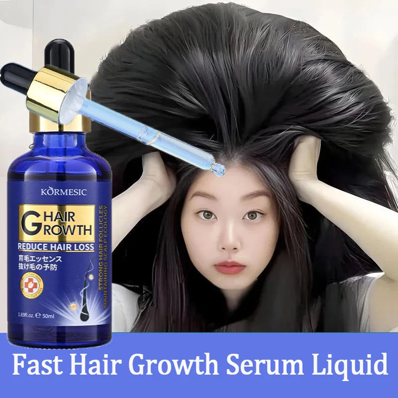 Cobalt Glass Hair Growth Serum — Cobalt Blue | KIMLUD