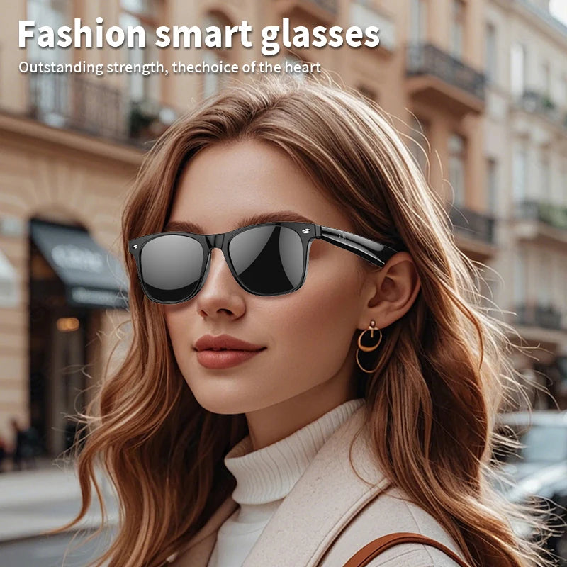 AI smart glasses AI intelligent voice video real-time translation Multiple lenses such as sunglasses,myopia,can be configured