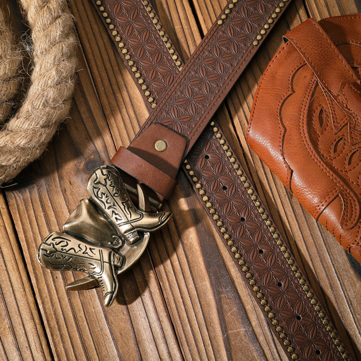 Belt – Casual Retro Style – PU Belt – Unisex Waist Accessory | KIMLUD