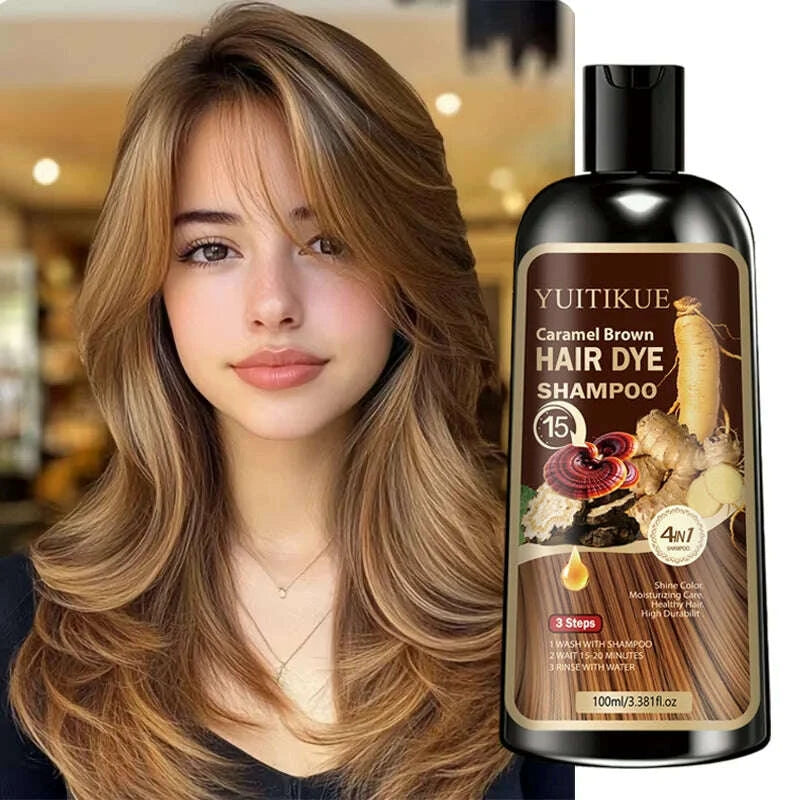 yuitikue-caramel-brown-hair-dye-shampoo---4in1-moisturizing-hair-color-shampoo-long-lasting-hair-dye-for-all-hair-typeskimludkimlud-35576265