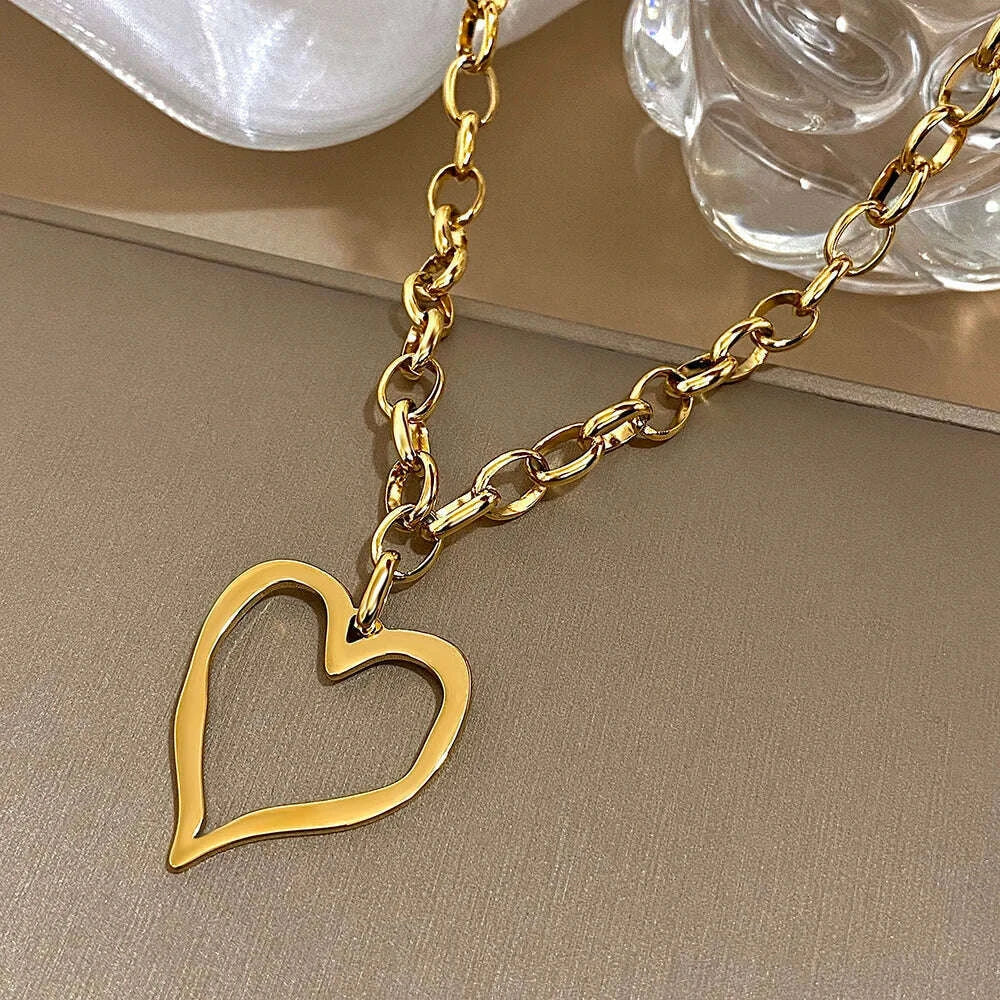 trend-stainless-steel-irregular-hollow-big-heart-pendant-necklace-for-women-golden-metal-thick-sweater-chain-necklace-jewelry-kimlud-kimlud-33913562