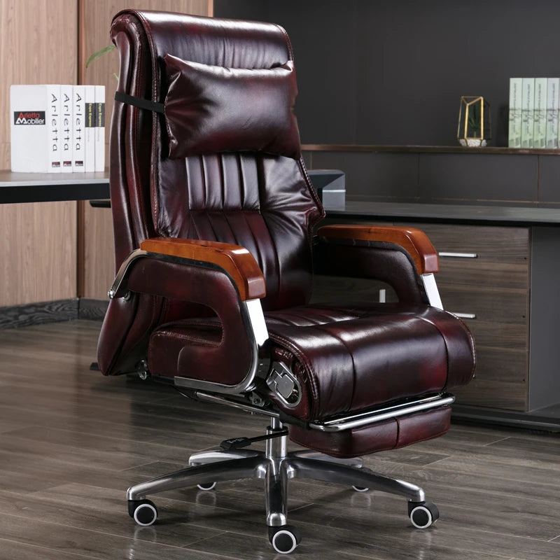 Office Chair – Massage Reclining High Back – Metal – N/A | KIMLUD