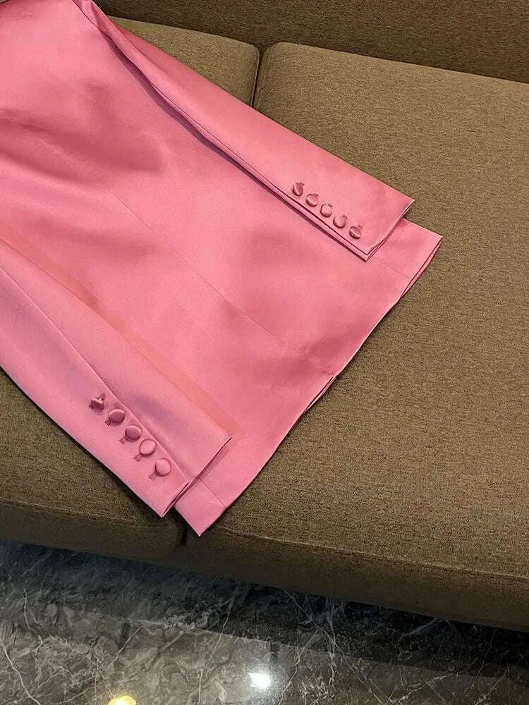 pink-satin-slim-fit-blazer-hip-covering-skirt-fashionable-commuting-two-piece-setkimludkimlud-35556061