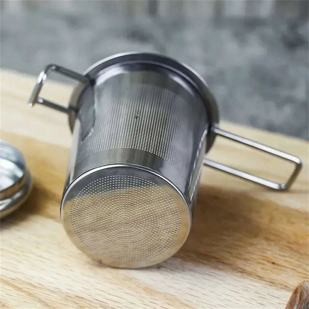 1pc-premium-stainless-steel-tea-filter-extended-folding-handle-loose-tea-drainer-with-lidanti-scald-multi-purpose-tea-strainerkimlud-womens-fashion-34620195