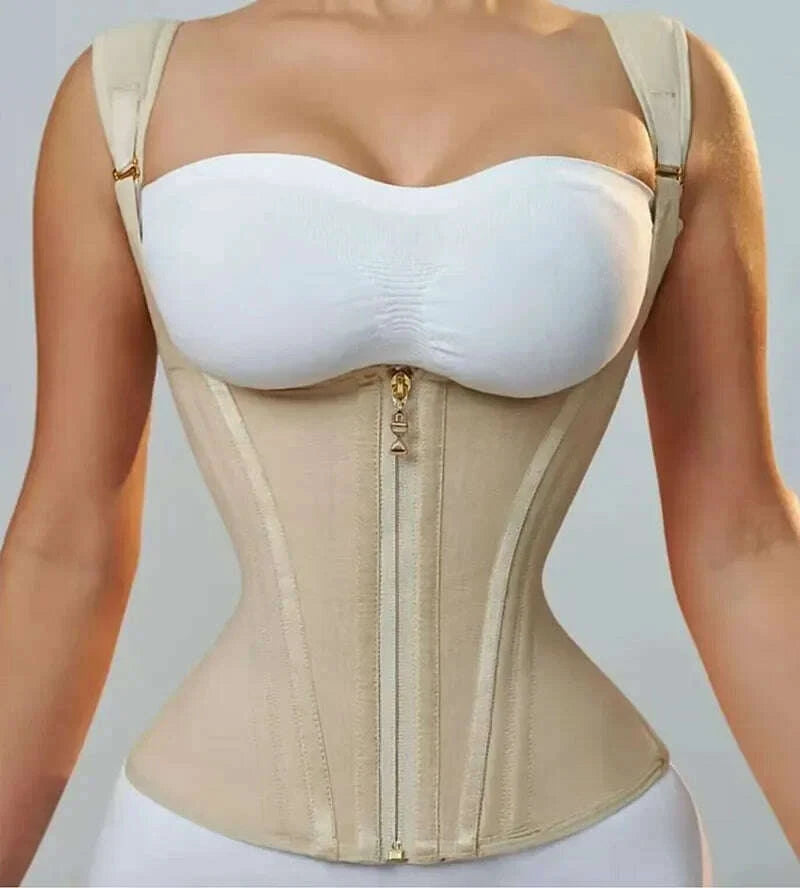 afrulia-fajas-colombianas-girdles-double-compression-vest-waist-trainer-corset-with-zipper-hook-flat-belly-slimming-body-shaperskimludkimlud-35576162