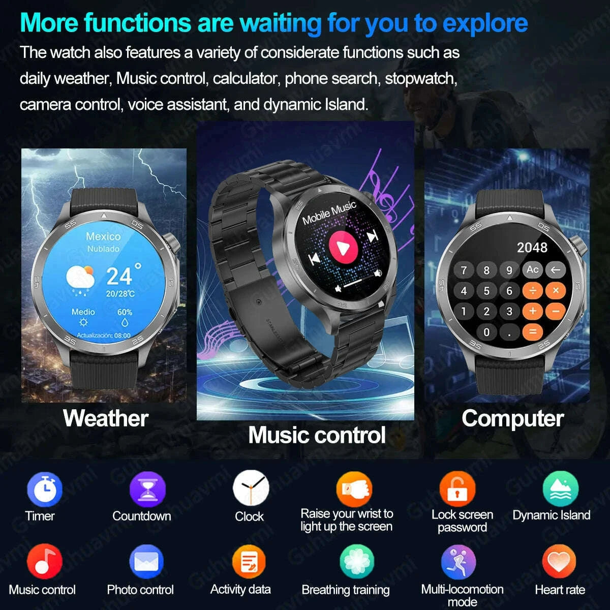 2025-new-oppo-wanch-x2-max-outdoor-sports-men-smartwatch-gps-motion-trajectory-compass-amoled-screen-ip67-waterproof-smart-watchkimlud-womens-fashion-34608901