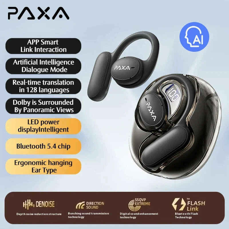 paxa-openair5-ai-new-true-wireless-bluetooth-sports-headphones-54-long-life-intelligent-translation-headphones-in-128-languageskimludkimlud-35566482