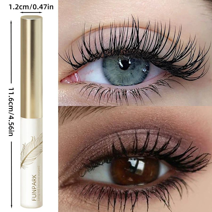 Mascara – Waterproof Long-Lasting – Ultra-fine Brush – Black | KIMLUD