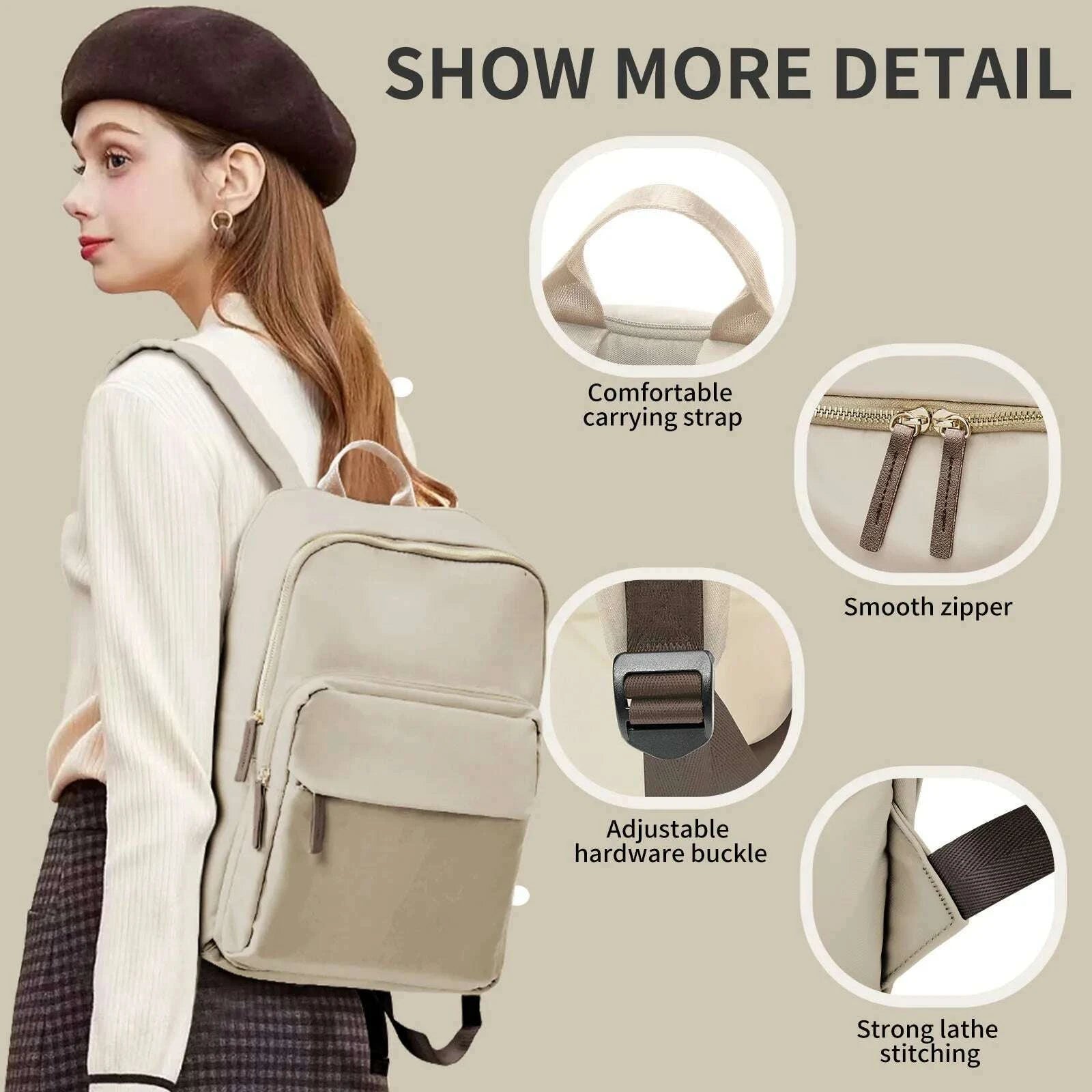 new-simple-large-capacity-backpack-women-travel-business-teacher-backpack-laptop-shoulder-bag-girl-school-student-backpack-pursekimlud-womens-fashion-34613727
